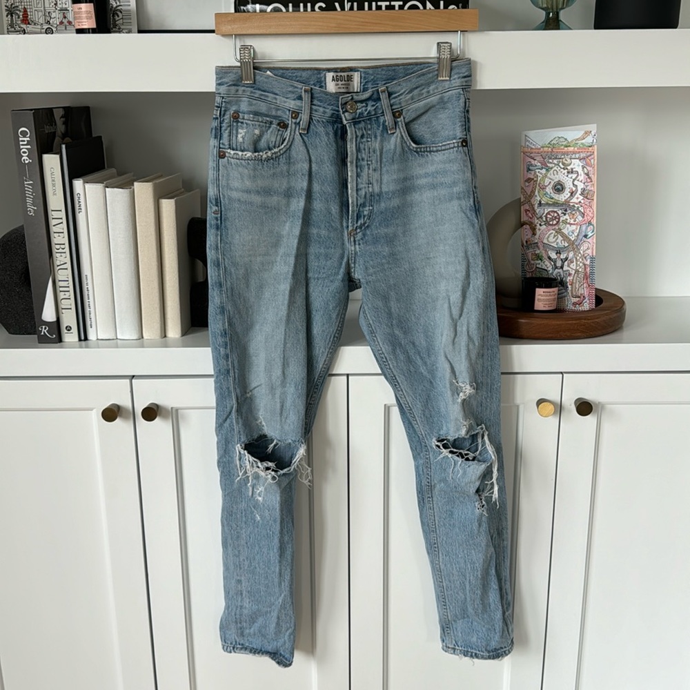 AGOLDE RILEY DENIM JEANS 25